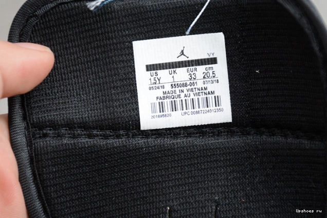 555088-061 Kids Og 1 High 'Gym Jordan Red' Retro Air  0407